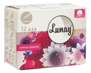 Тампони LUNAY – нормал – 12 бр. 
