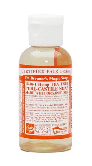 Кастилски сапун с чаено дърво Dr. Bronner's 59/240/473 мл.