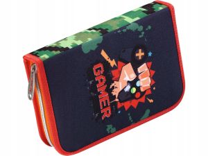 Hama 2018 - Твърд несесер, пълен, с 1 цип, 1 клапа, Gamer /Геймър/
