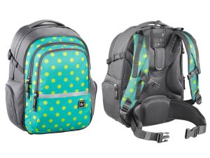 Hama All Out Раница ''Filby'' Mint Dots с две отделения 