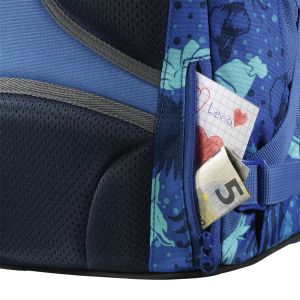 Hama COOCAZOO Раница JOBJOBBER 2 Tropical Blue с две отделения 