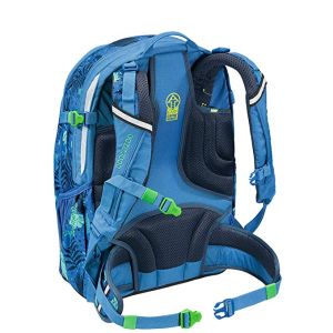 Hama COOCAZOO Раница JOBJOBBER 2 Tropical Blue с две отделения 