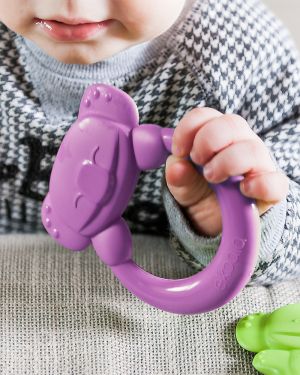 eKummy – еко Залъгалка за зъби и чесане на венцитe eKoala - лилава  