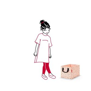 Детска кутия за съхранение  "Кучета и котки"  Роза  Reisenthel 