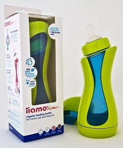 Класическа бебешка бутилка iiamo home с опаковка с нарушен търговски вид 