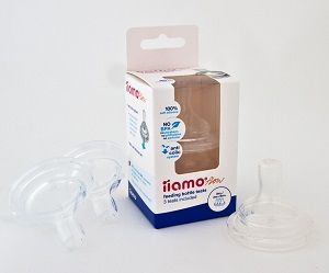 Биберон iiamo flow за бебешки бутилки iiamo go/home 