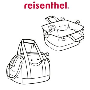 Детска пътна чанта  Тигър  син Reisenthel 18л. 