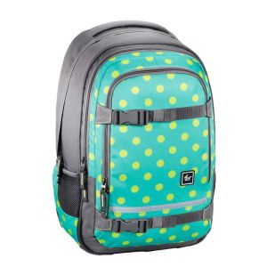 Hama All Out - Раница ''Selby'' Mint Dots, с две отделения 