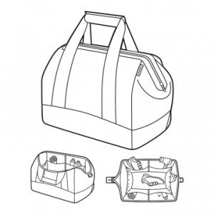 Пътна чанта Reisenthel, Кафе, 30l 