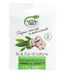 Ароматизатор за въздух Чай и памуково цвете, Natura Amica, 20 г   