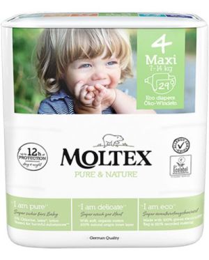 Еко пелени Moltex Maxi, размер 4, 7-14кг., 29 бр.  