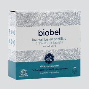 Таблетки за съдомиялна,  Biobel, 30 бр